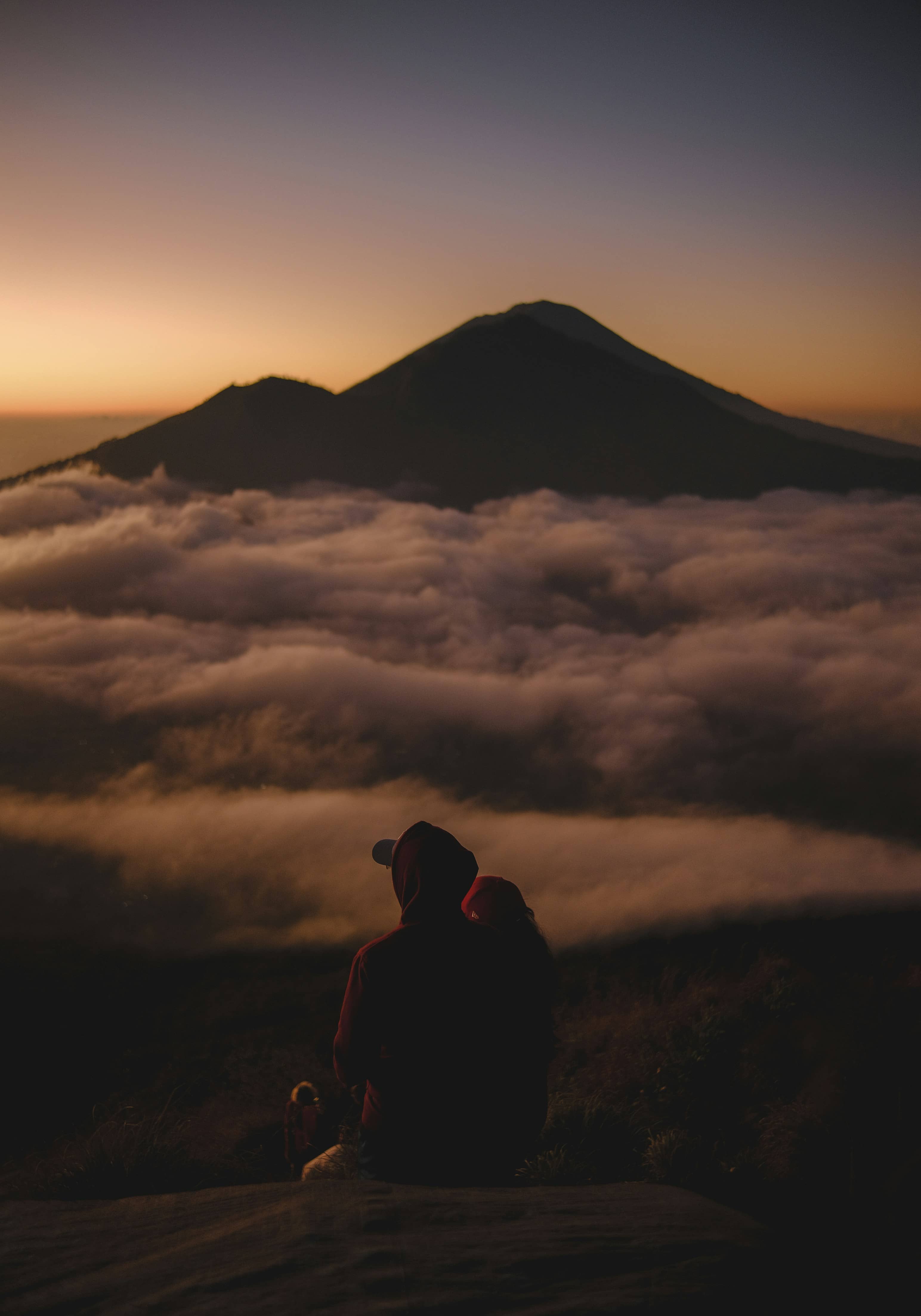 Mount Batur (Gunung Batur) at sunrise, Bangli Regency, Bali
